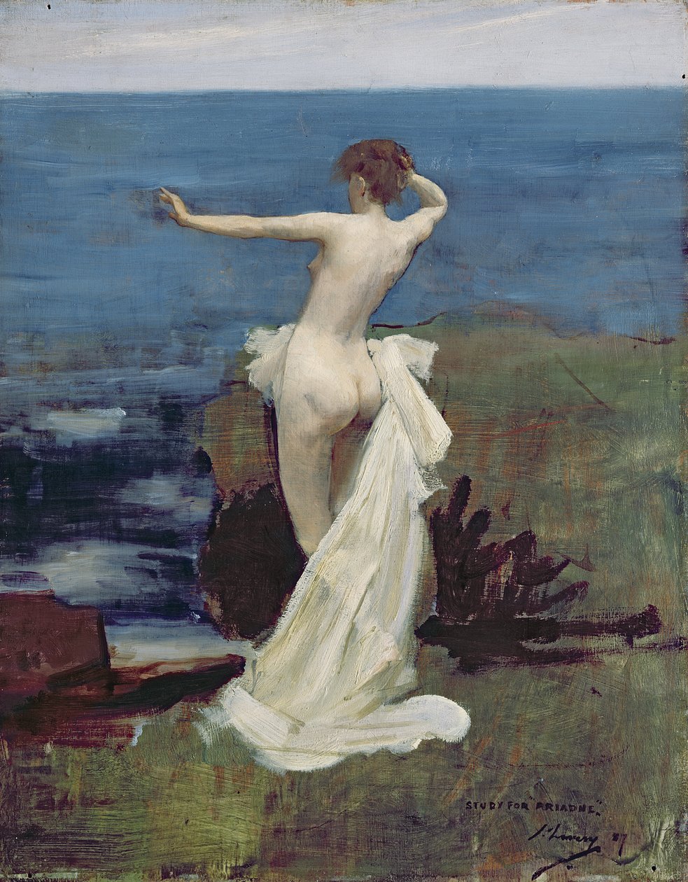 Huonekalut ja erilaiset esineet 1100- ja 1300-luvuilta tekijältä John Lavery