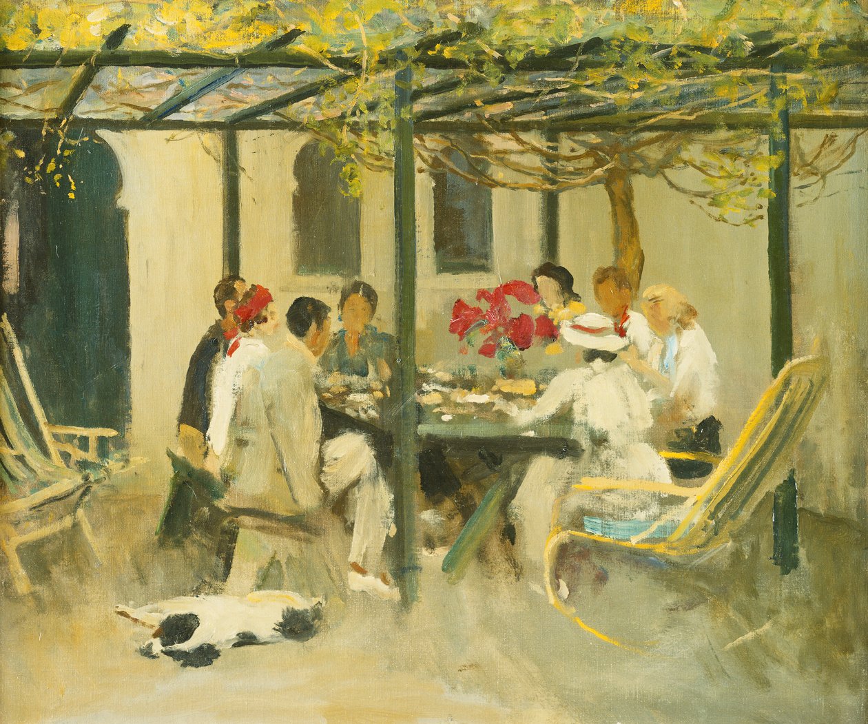 Teetä Palm Springsissä tekijältä John Lavery
