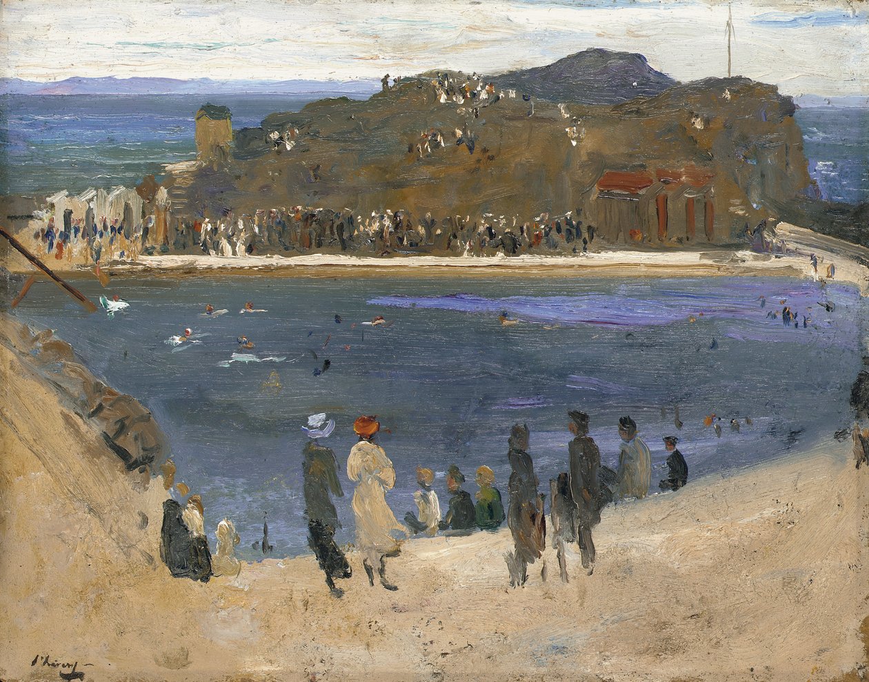Uima-allas, North Berwick tekijältä John Lavery