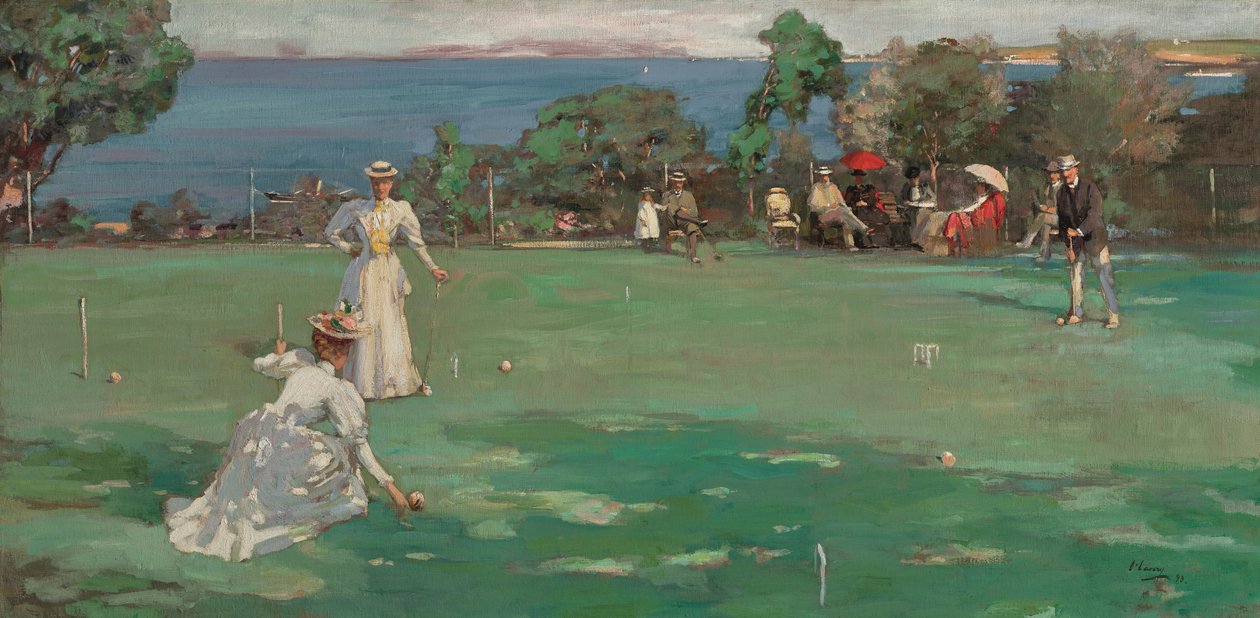 Krokettijuhlat tekijältä John Lavery