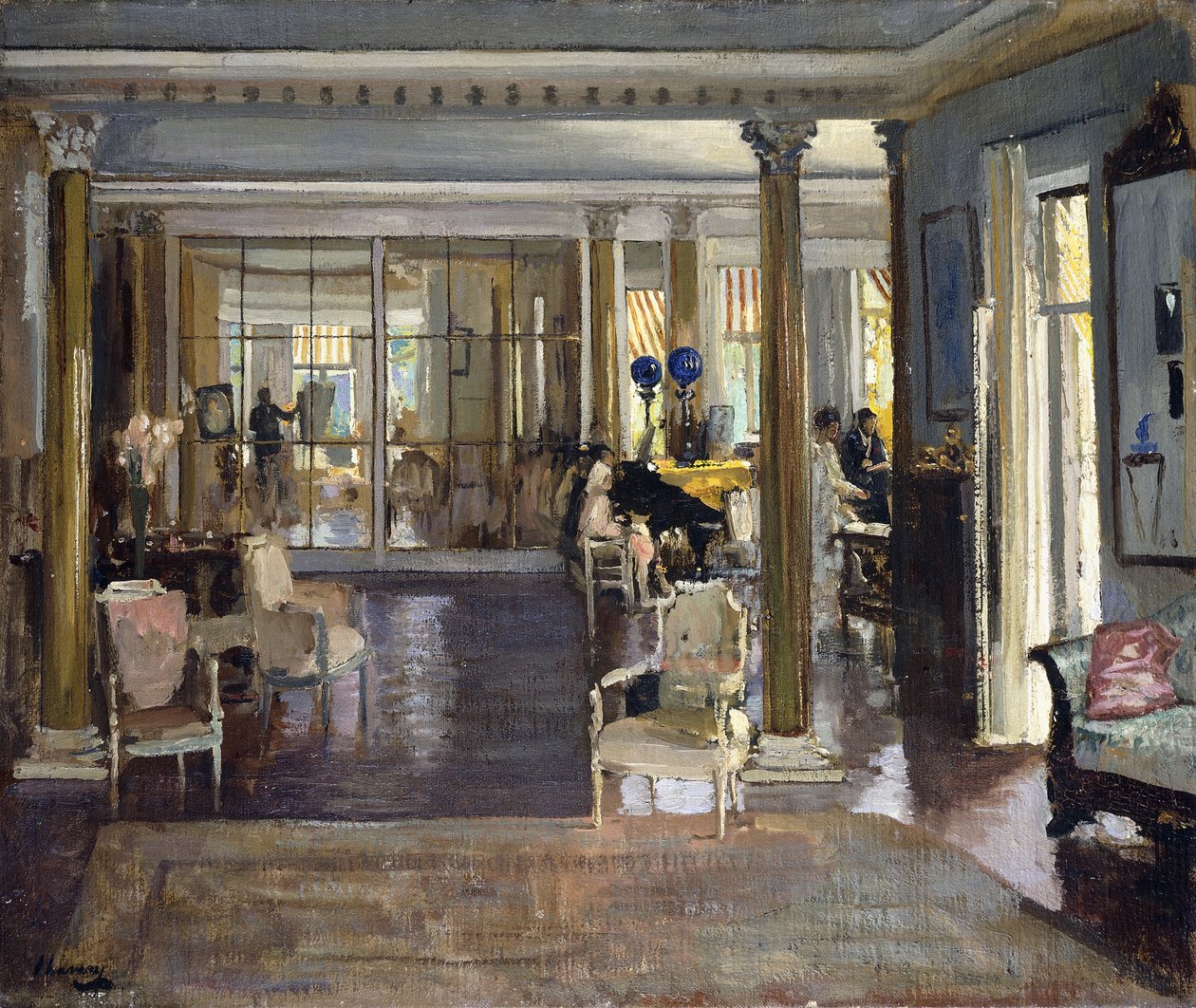 Drawing Room, Falconhead tekijältä John Lavery