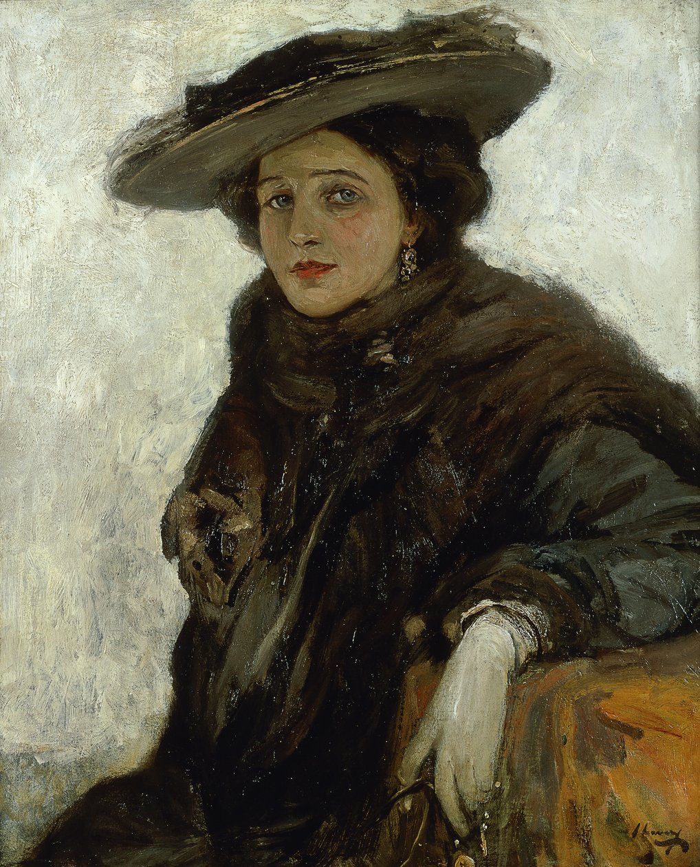 Espanjalainen hattu tai rouva Gerard Chowne tekijältä John Lavery