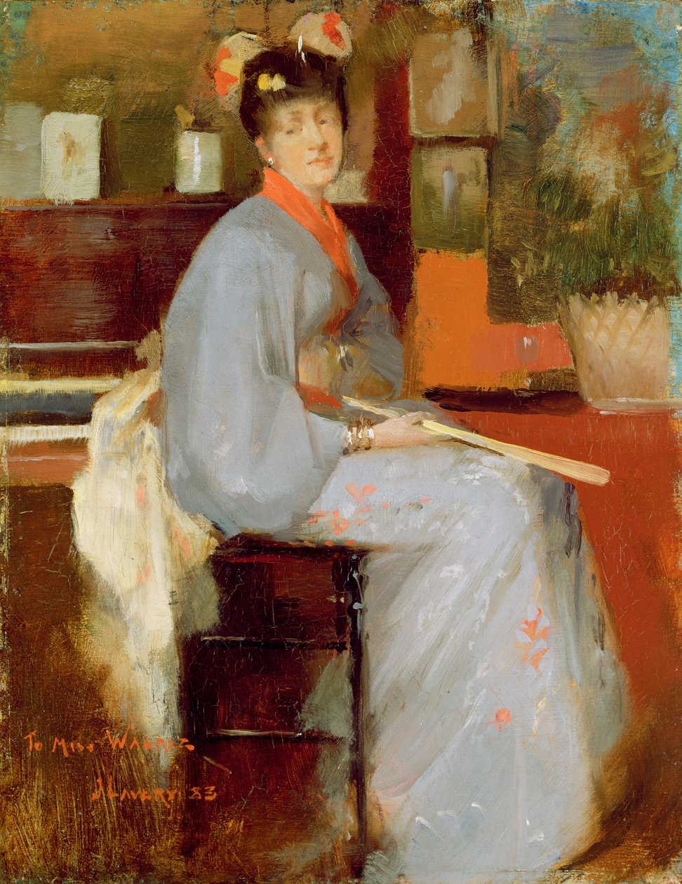 Huonekalut ja erilaiset esineet 1100- ja 1300-luvuilta tekijältä John Lavery