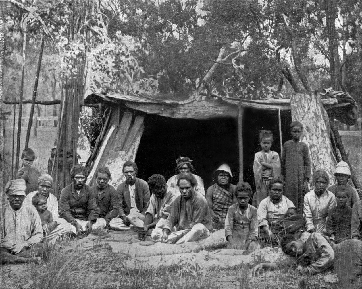 Queenslandin (Australia) paikalliset (m/w kuva) tekijältä John Lawson Stoddard