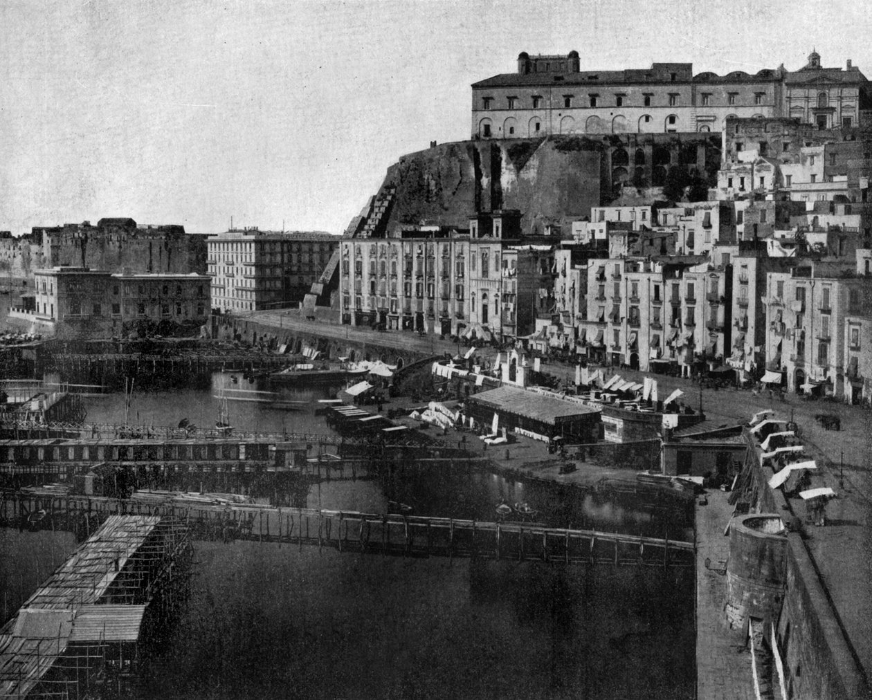 Saint Lucia a Napoli valokuva: John Lawson Stoddard (1850 1931) Traveler and Conferencier Opetusjulkaisu Chicagolle (m/v kuva) tekijältä John Lawson Stoddard