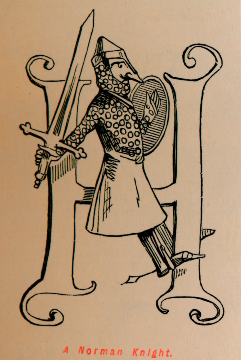 Norman Knight, c1860, c1860 tekijältä John Leech