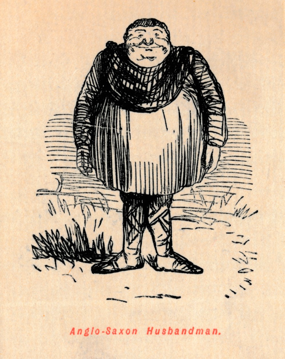 Anglosaksinen aviomies, c1860, c1860 tekijältä John Leech