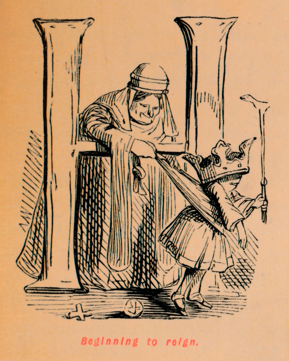 Alkoi hallita, c1860, c1860 tekijältä John Leech