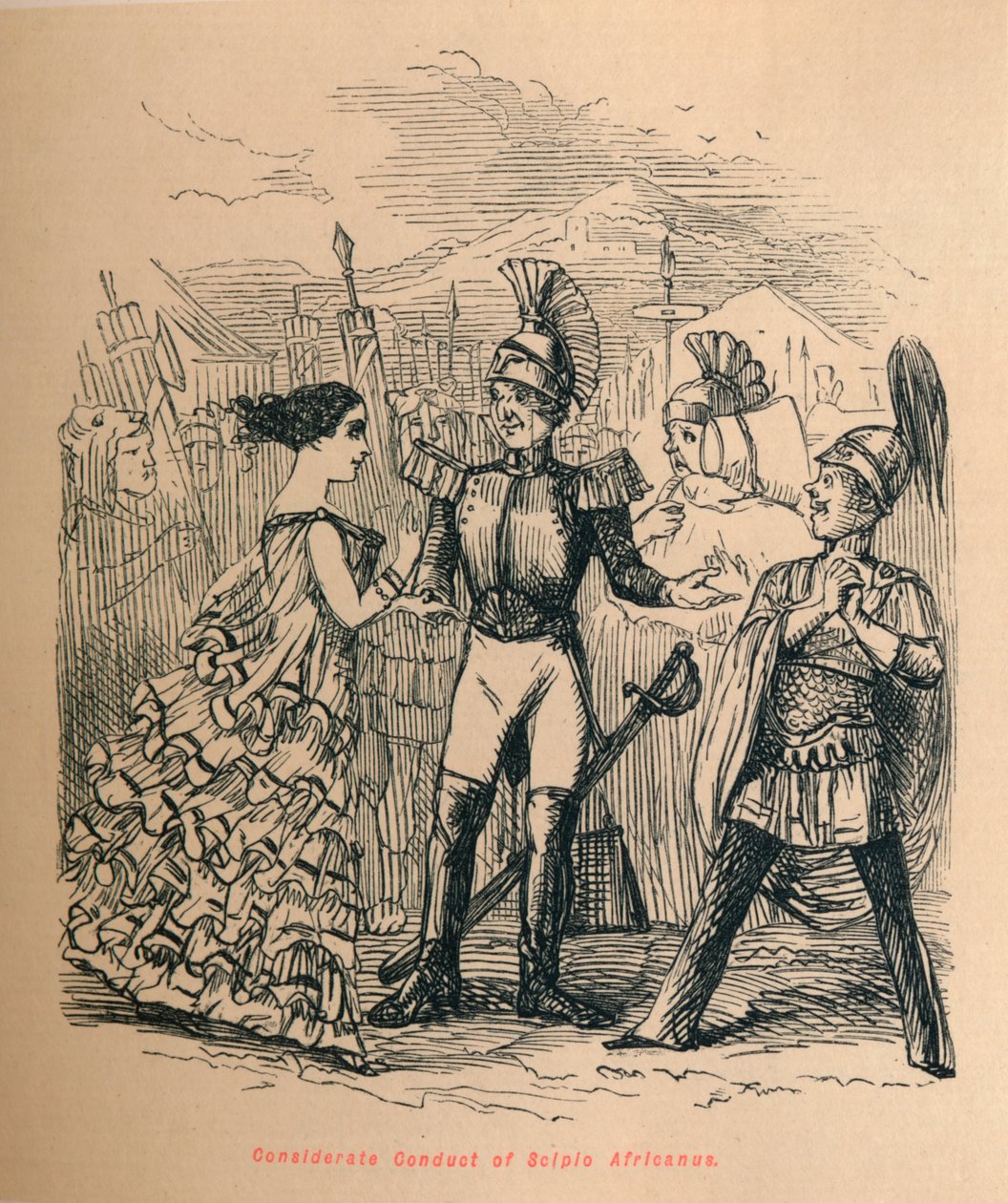 Ajattele Scipio Africanuksen käytöstä vuonna 1852 tekijältä John Leech