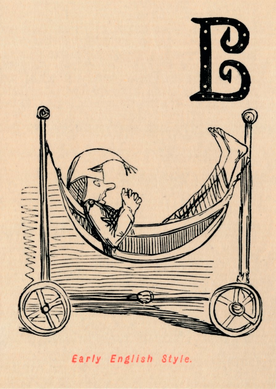 Varhainen englantilainen tyyli, c1860, c1860 tekijältä John Leech