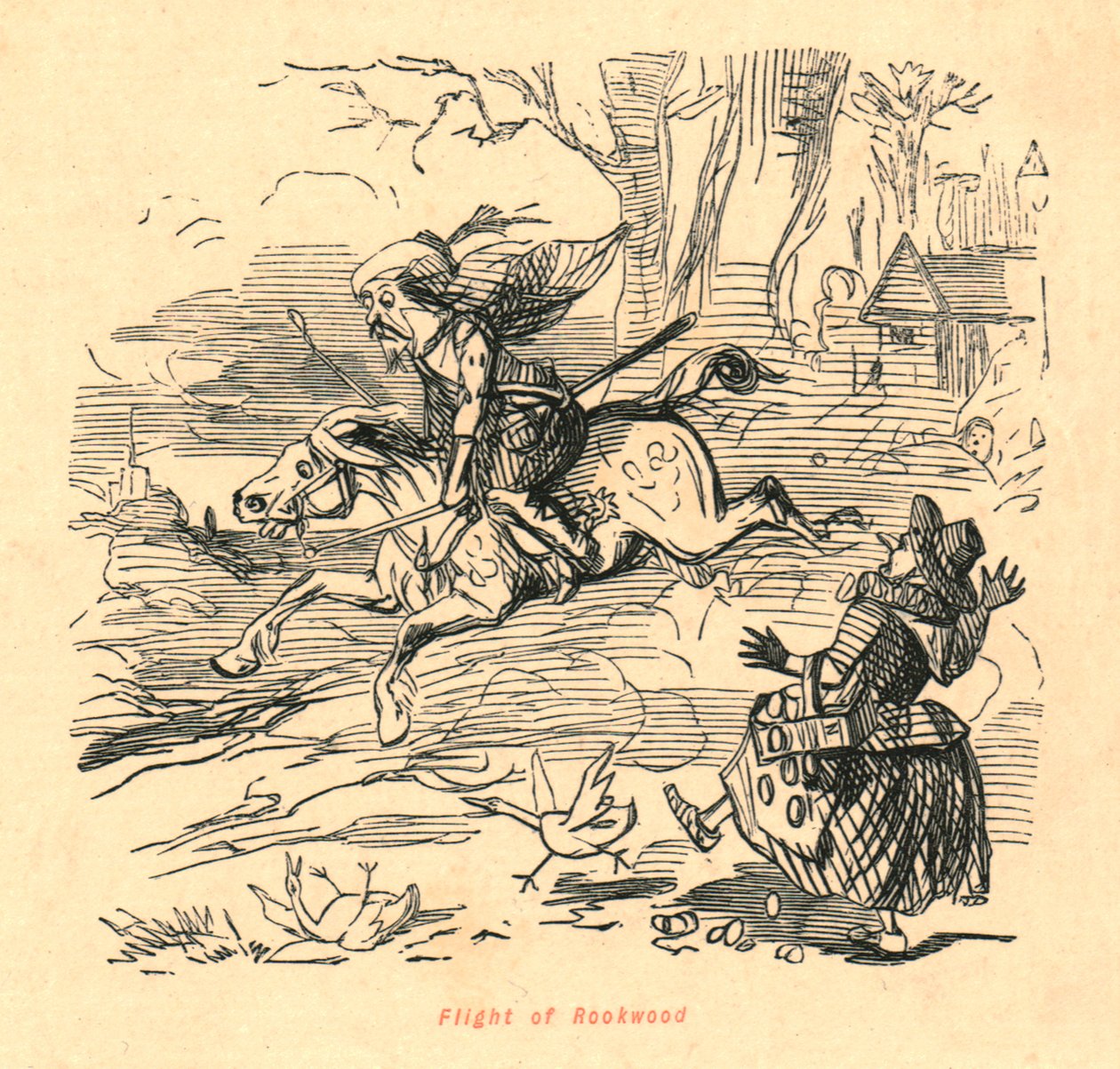 Rookwoodin lento, 1897. tekijältä John Leech