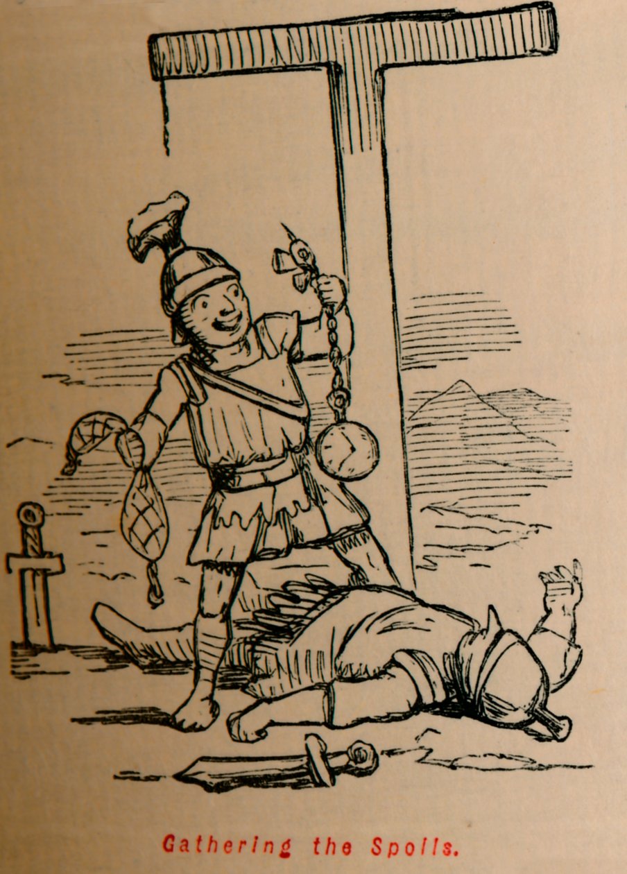 Saaliiden kerääminen, 1852 tekijältä John Leech