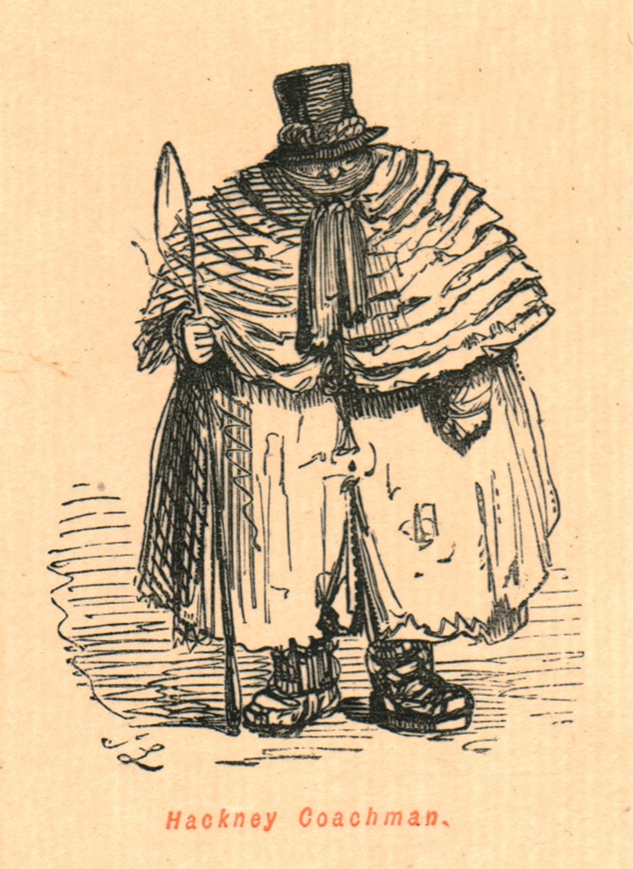 Hackney Coachman, 1897. tekijältä John Leech