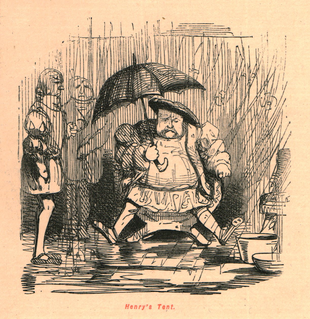 Henryn teltta, 1897. tekijältä John Leech