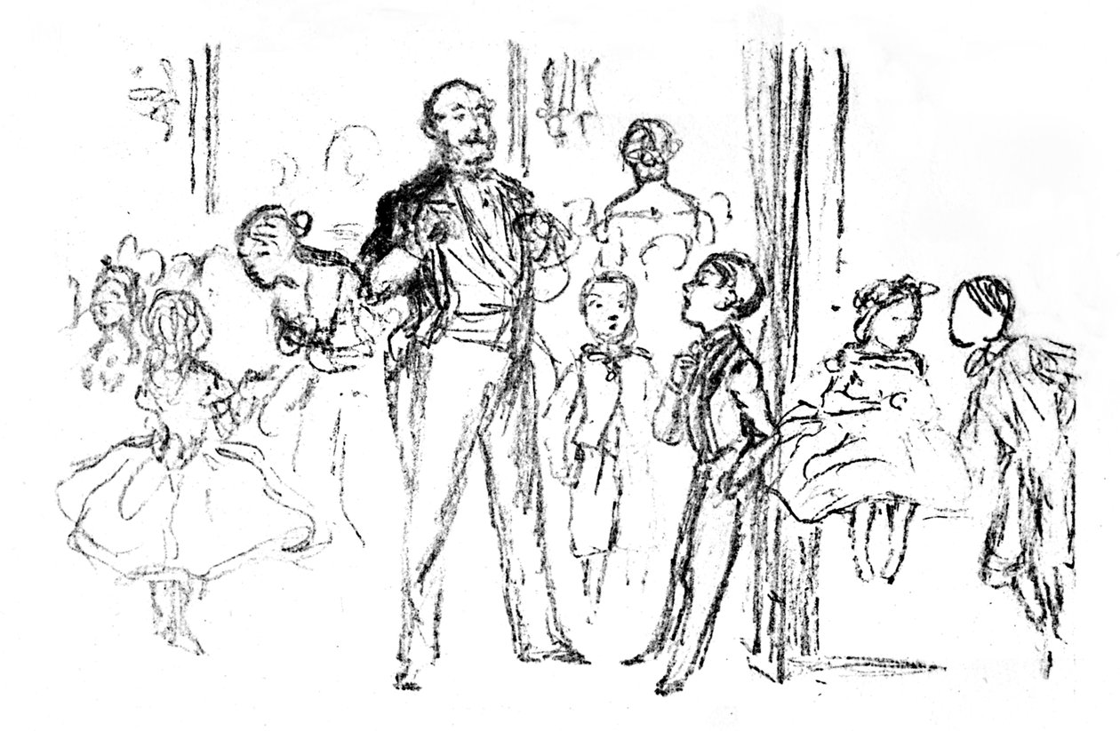 Nuorten puolue, From Punch, 1864, 1923 tekijältä John Leech