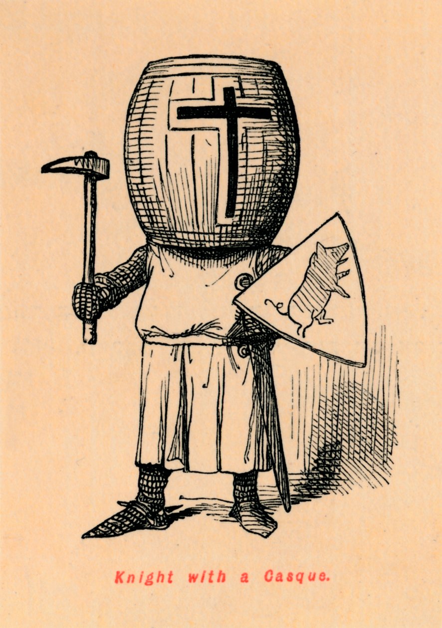 Knight with a Casque, c1860, c1860 tekijältä John Leech