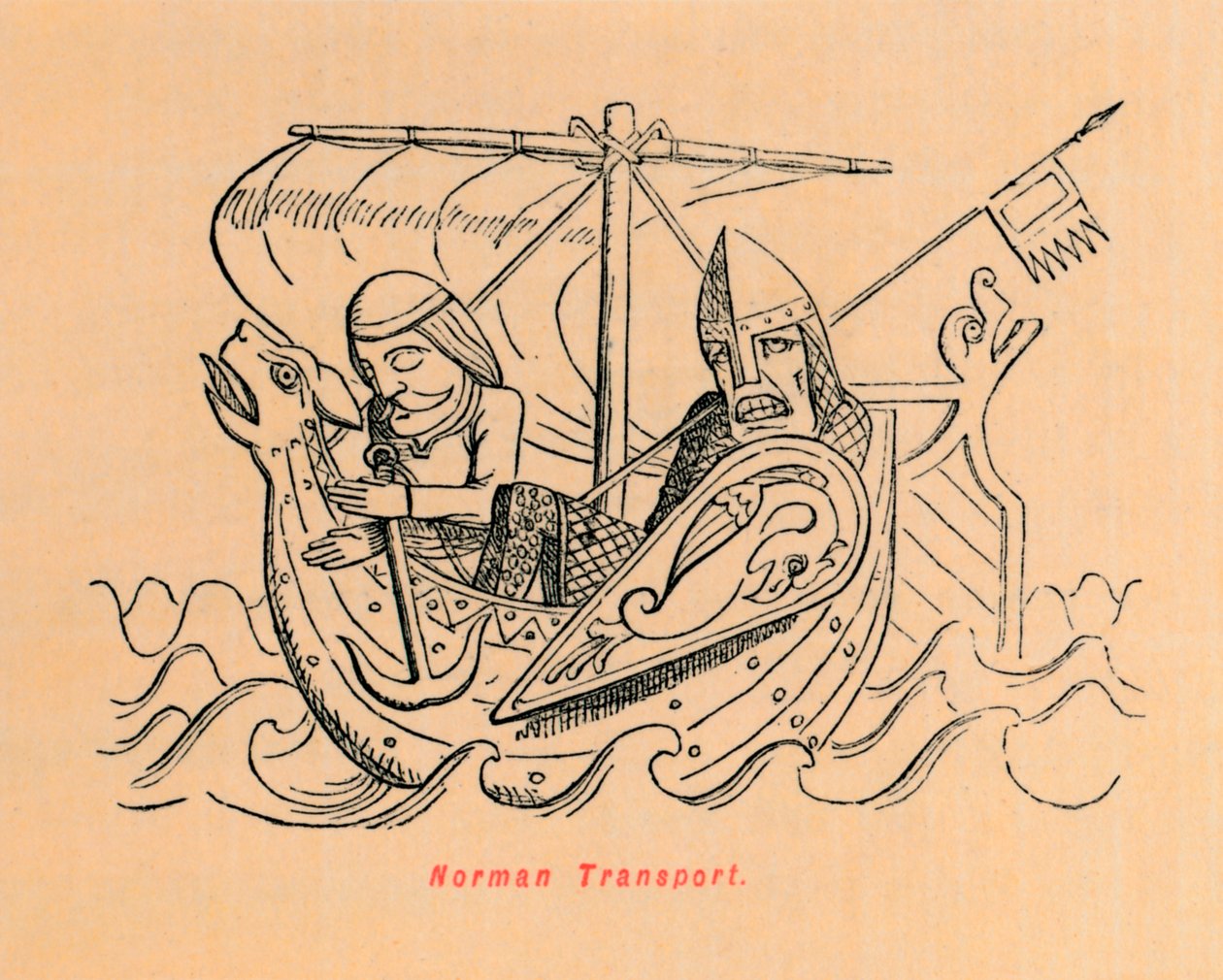 Norman Transport, c1860, c1860 tekijältä John Leech