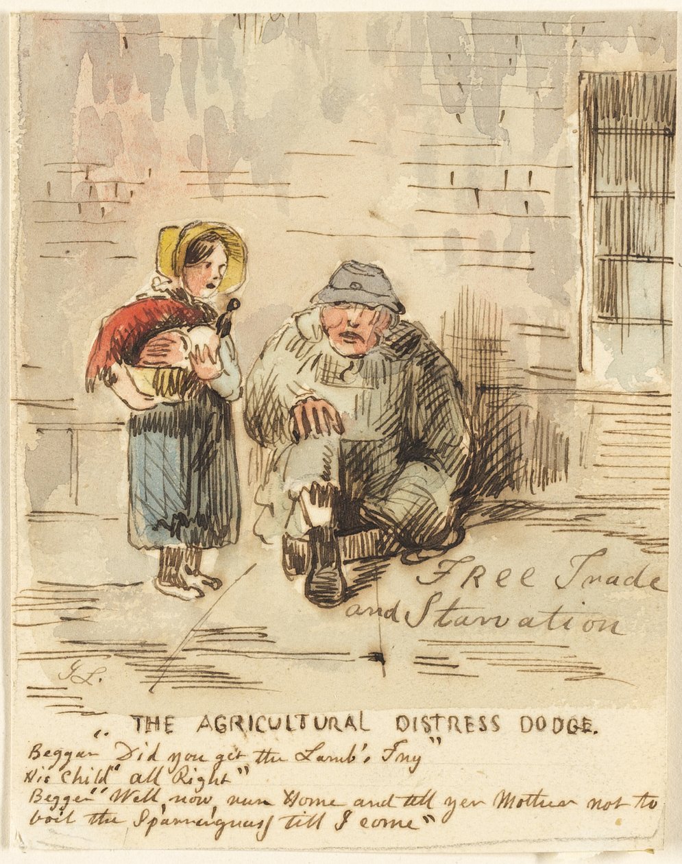 Agricultural Distress Dodge tekijältä John Leech