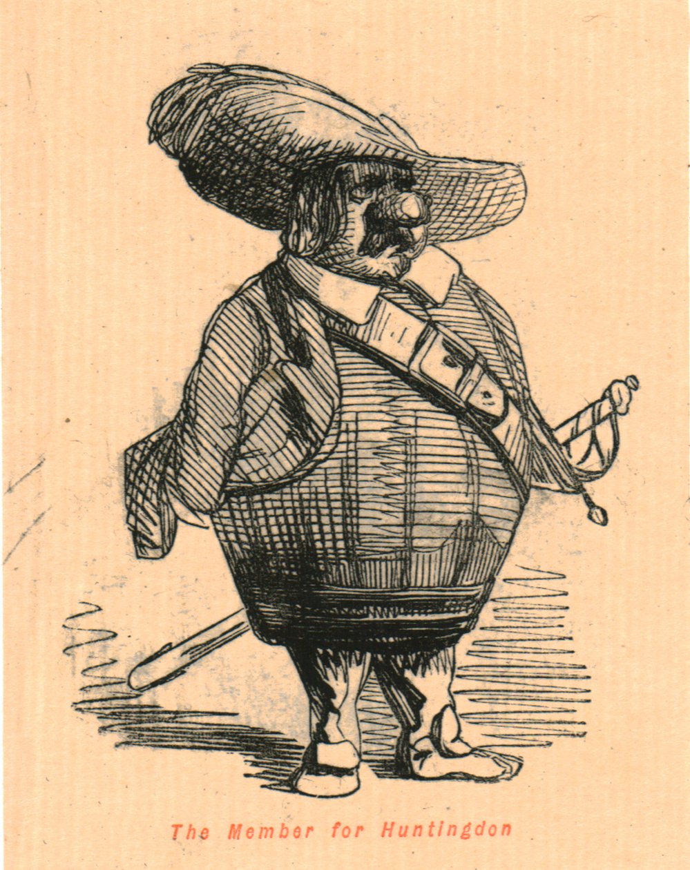 Huntingdonin jäsen, 1897. tekijältä John Leech