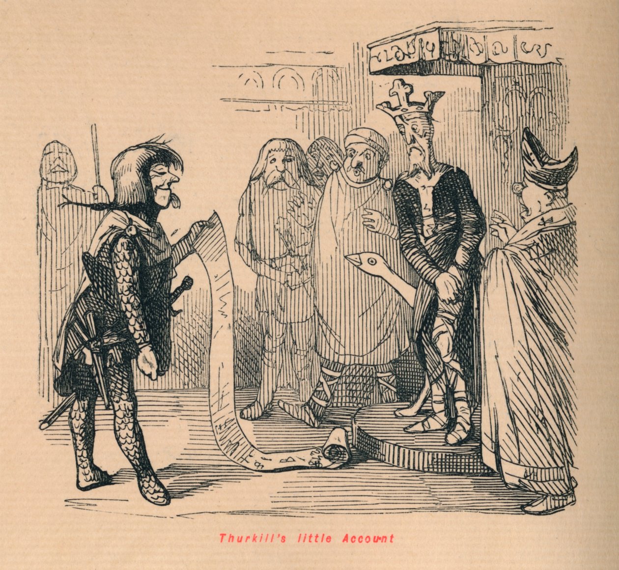 Thurkills little Account, c1860, c1860 tekijältä John Leech