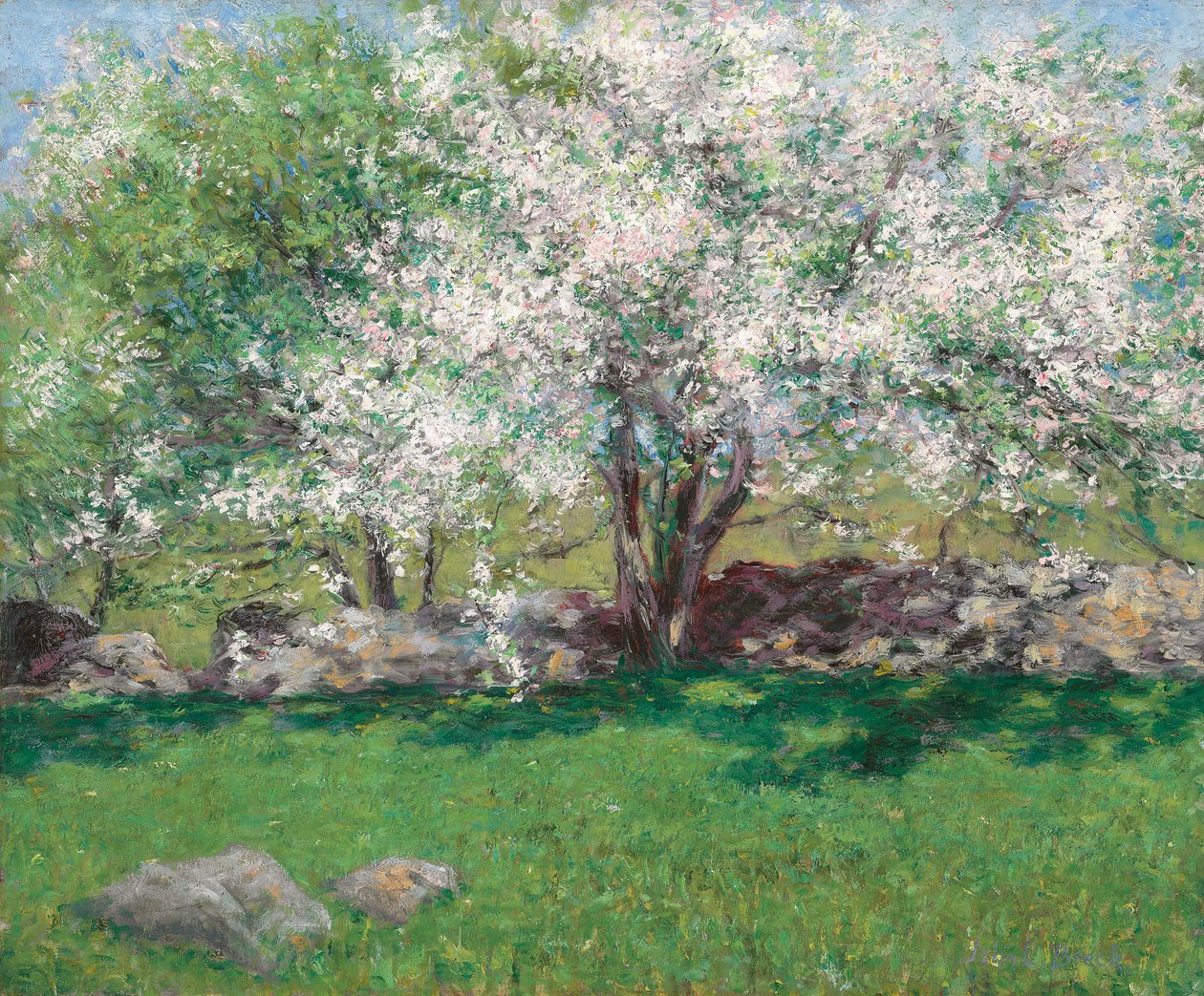 Omenapuut, n. 1889 tekijältä John Leslie Breck