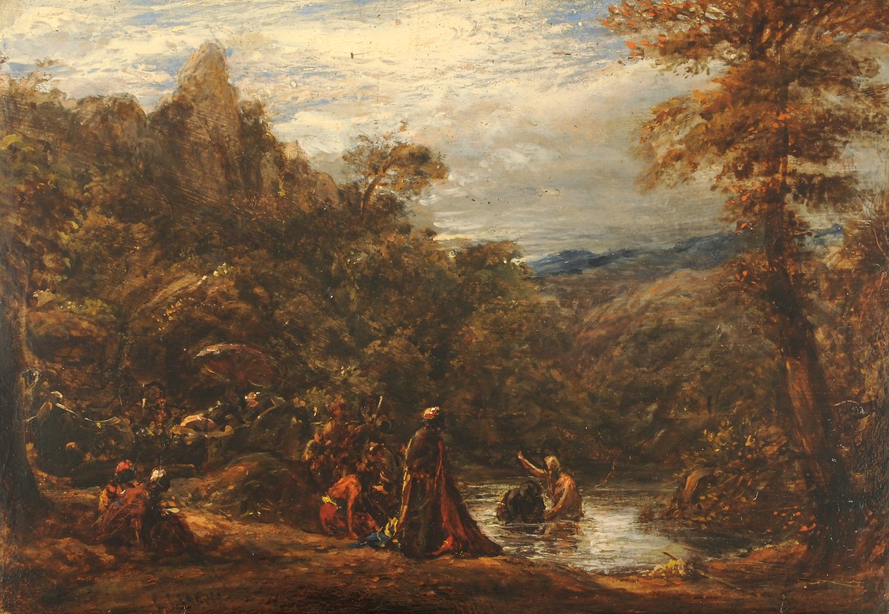 Eunukin kaste, 1835-45 tekijältä John Linnell