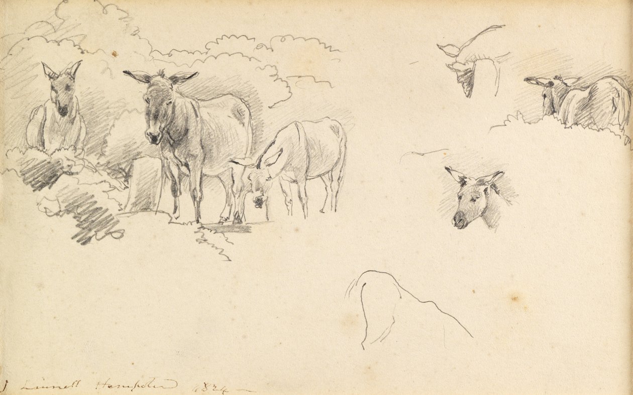 Aasit, 1824 tekijältä John Linnell