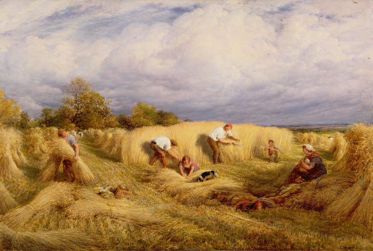 Harvesterit, 1855 tekijältä John Linnell