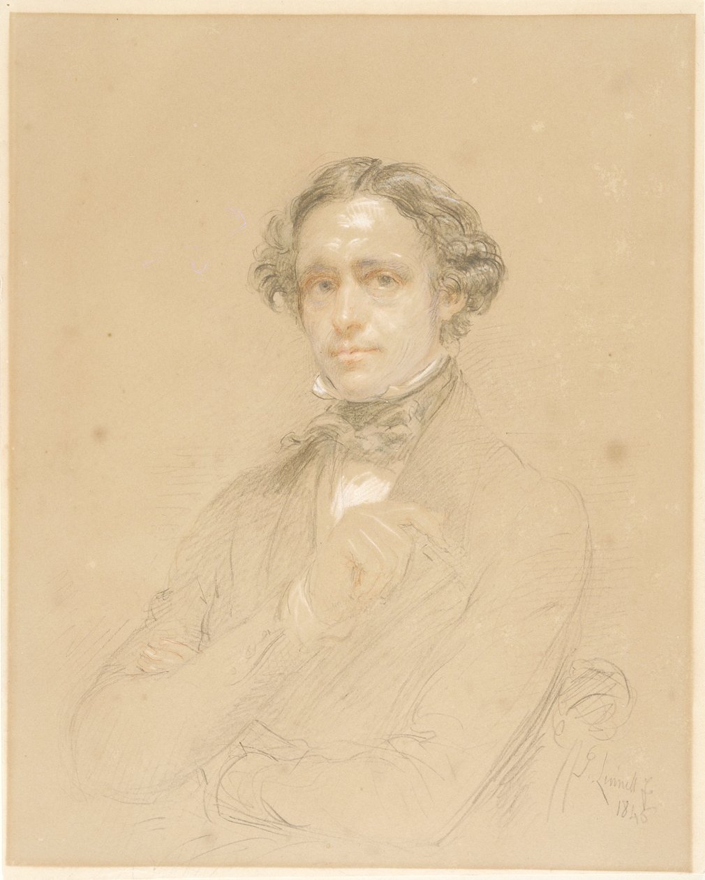Herrasmiehen muotokuva tekijältä John Linnell
