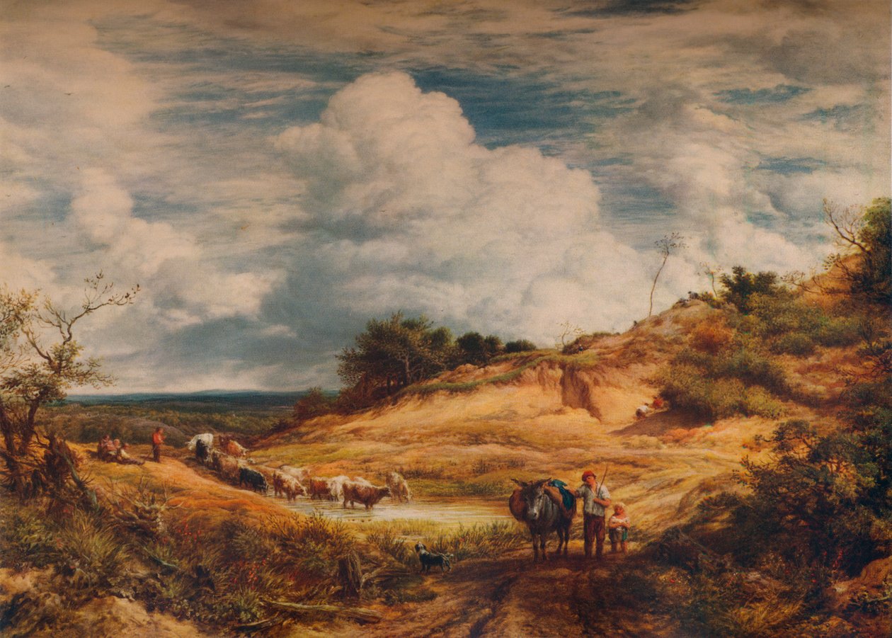 Hiekkalaatikot, 1856 tekijältä John Linnell