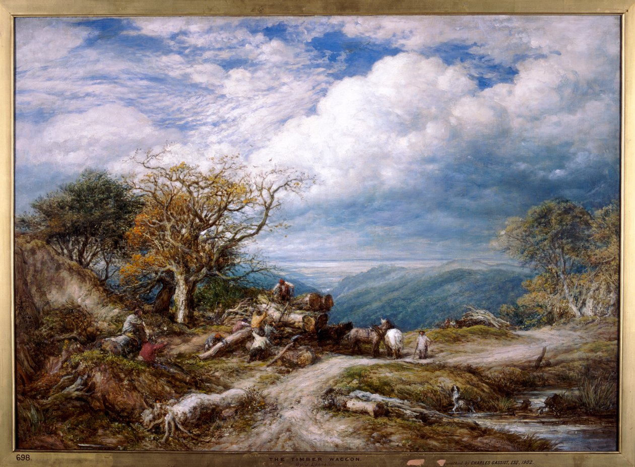 "Puuvaunu", 1872. tekijältä John Linnell