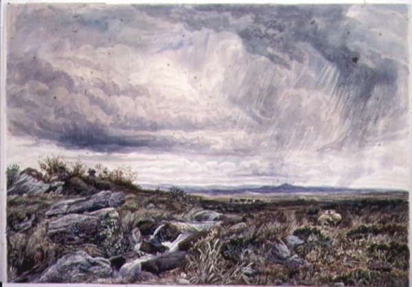 Sateinen sää, Bettws-y-Coed tekijältä John Lloyd Bond