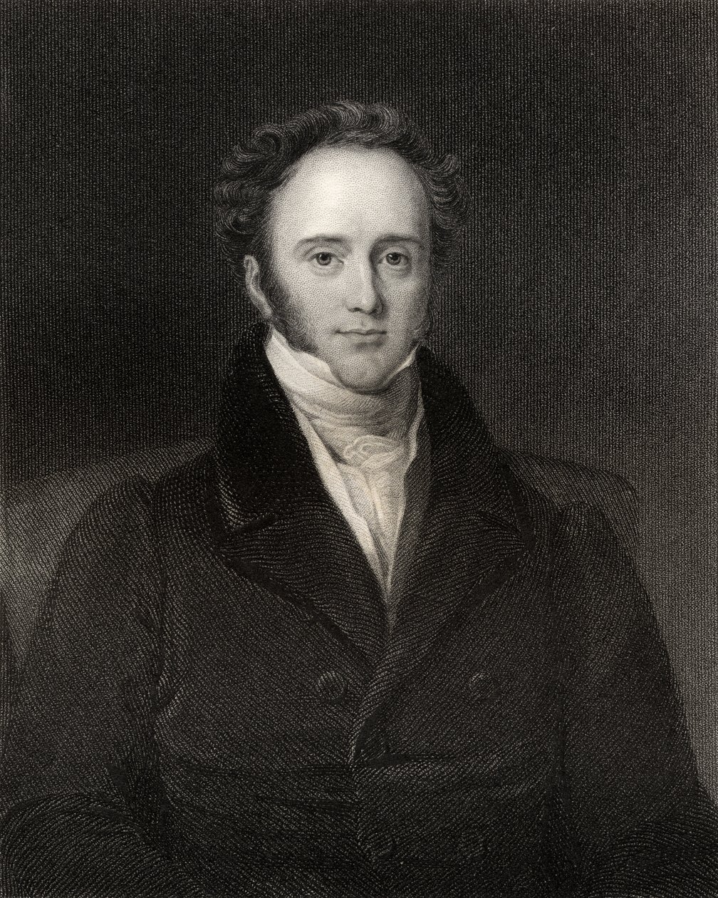 Henry John Temple, 3. varakreivi Palmerston, kaiverrettu H.R. Cook (fl.1813-47), National Portrait Gallerysta, osa IV, julkaistu noin 1835 tekijältä John Lucas