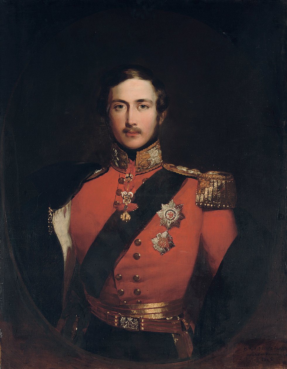 Prinssi Albertin muotokuva, 1842 tekijältä John Lucas