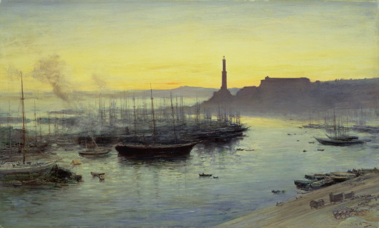 Genova, 1904 tekijältä John MacWhirter