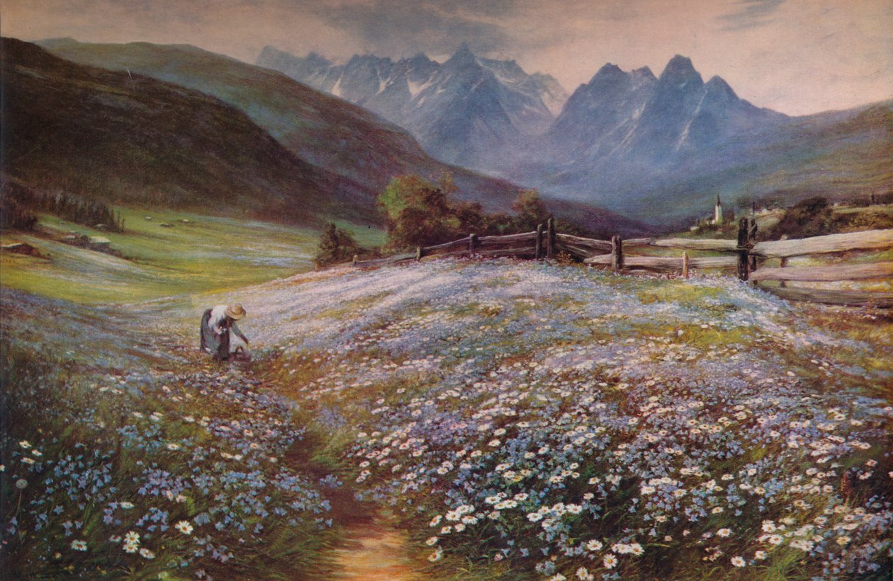 kesäkuuta Itävallan Tirolissa vuonna 1892 tekijältä John MacWhirter