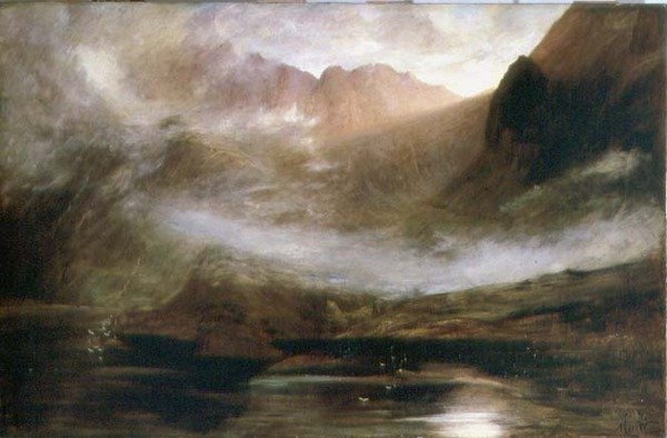 Loch Coriusk, Skyen saari tekijältä John MacWhirter