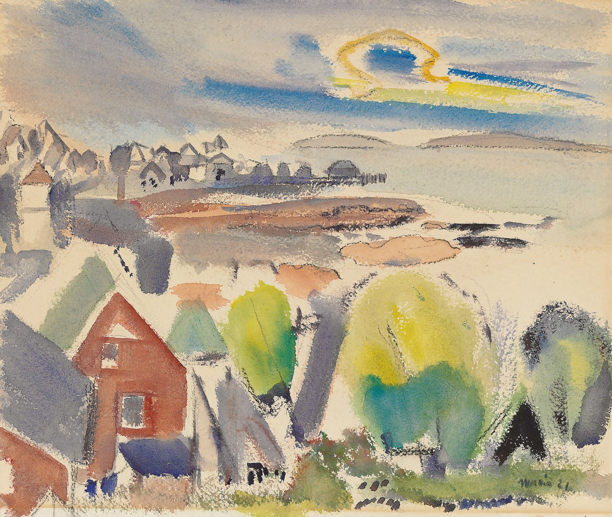 Stonington, Maine tekijältä John Marin