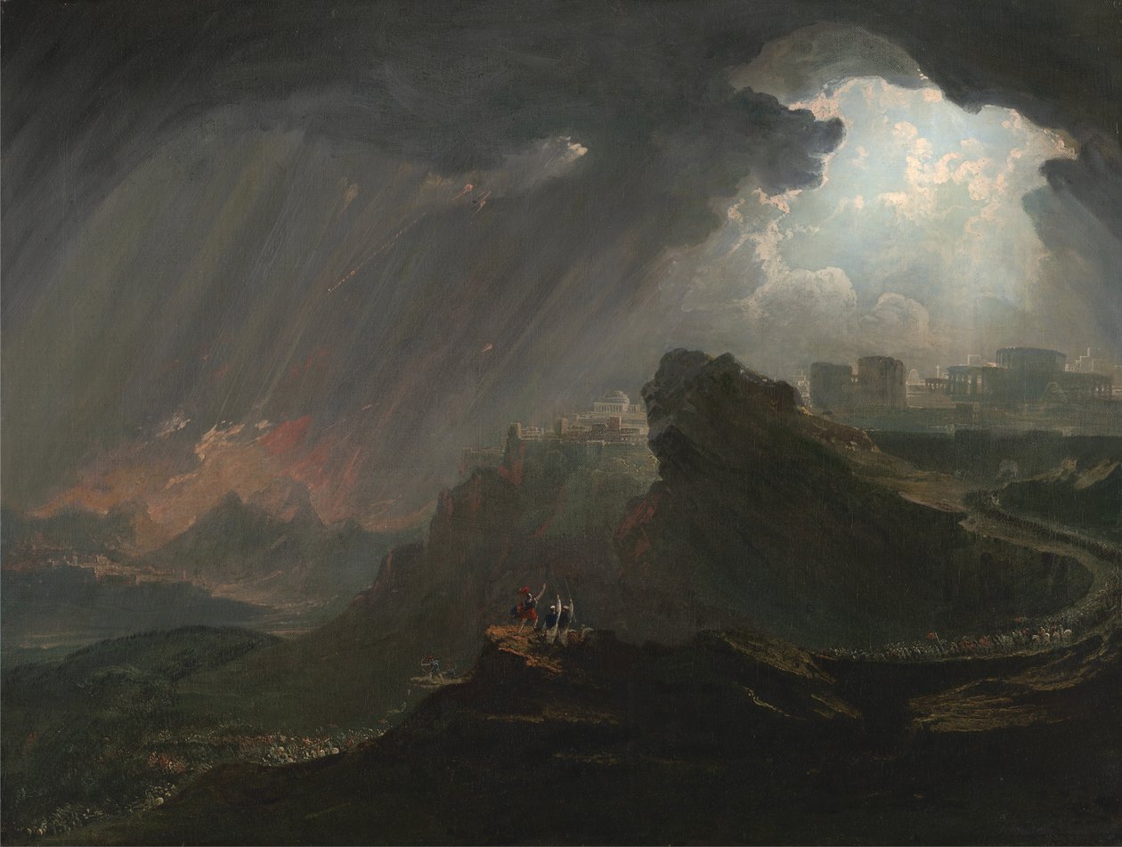 Joosua käskee auringon pysähtyä tekijältä John Martin