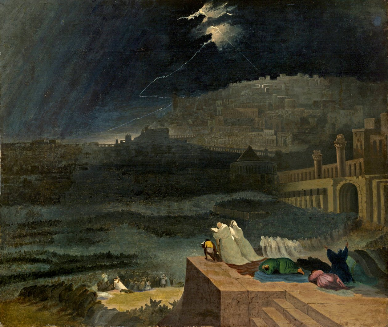 Niniven parannus, noin 1840. tekijältä John Martin