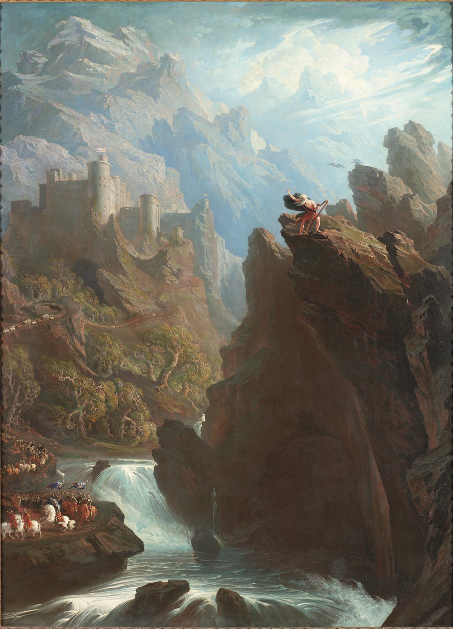 Bard, n. 1817 tekijältä John Martin