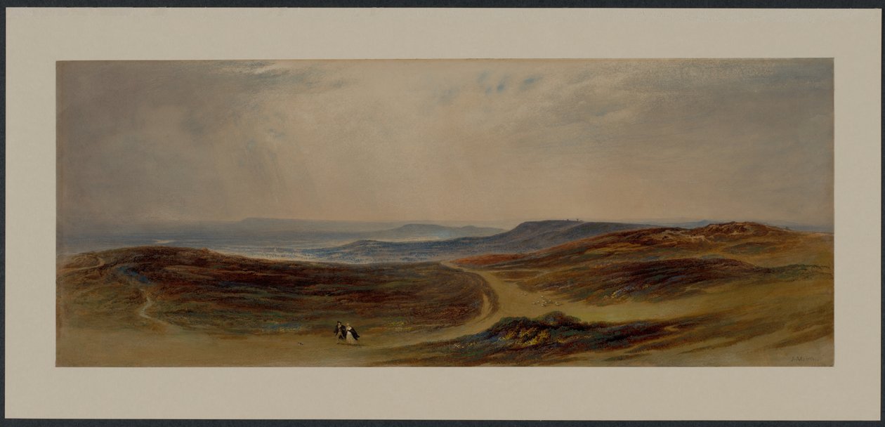 Tynen laakso, kotimaani lähellä Henshawia tekijältä John Martin