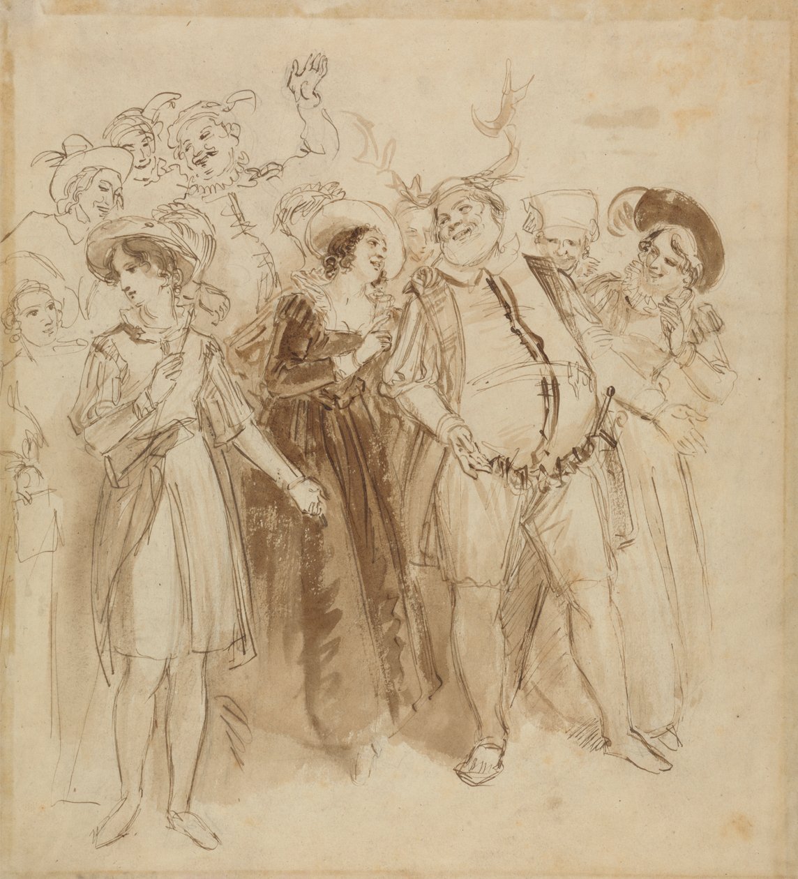 Falstaff deghizat în Hernefinnish tekijältä John Massey Wright