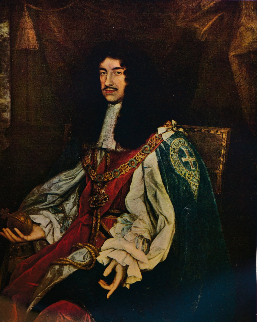 Kuningas Kaarle II, 1660-luku 1934 tekijältä John Michael Wright