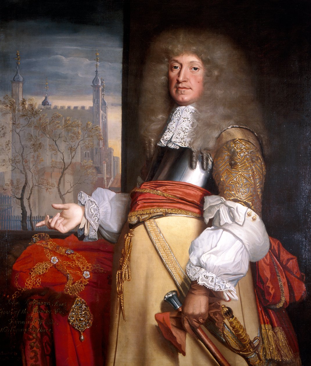 Sir John Robinson, Lord Mayor 1662. tekijältä John Michael Wright