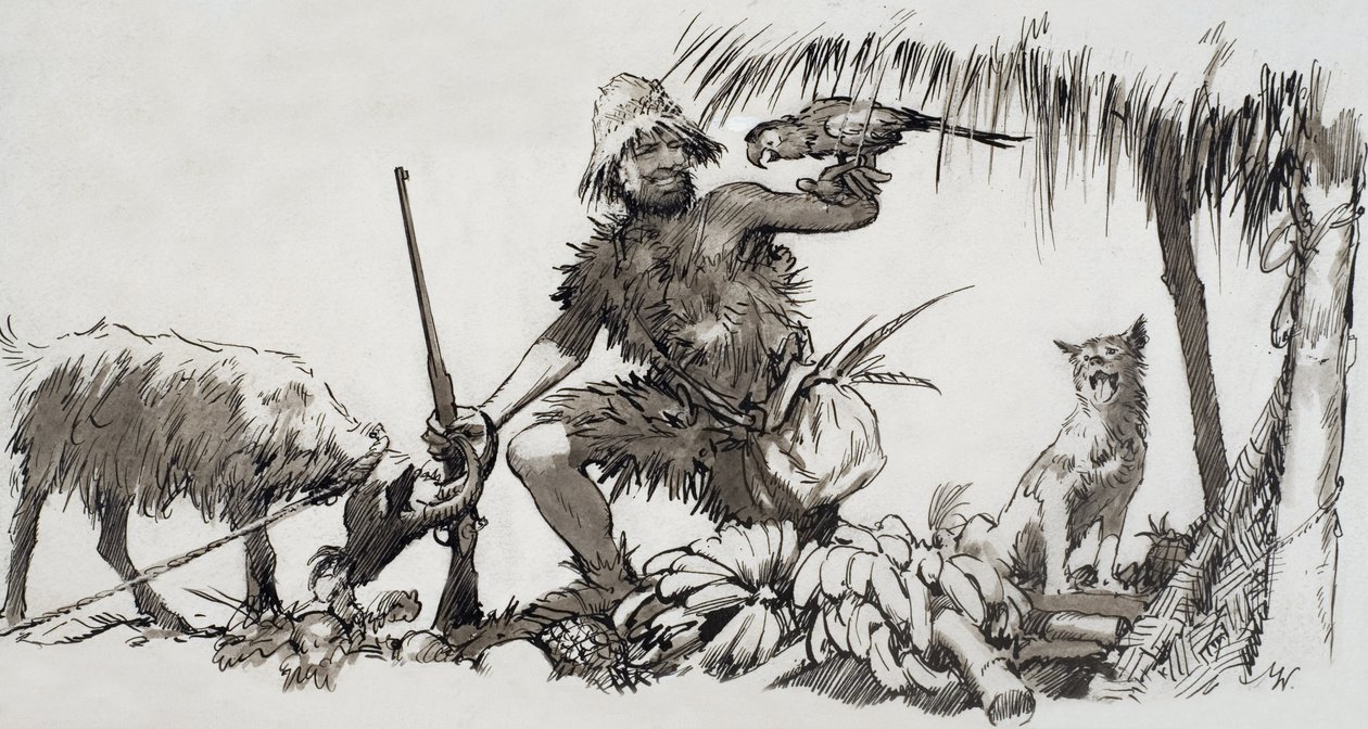 Mitä todella tapahtui: Robinson Crusoe tekijältä John Millar Watt
