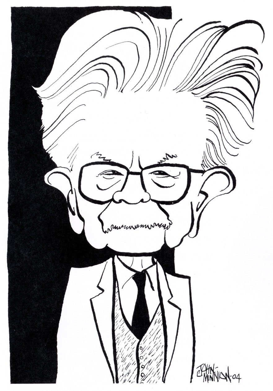 Elias Canetti, karikatyyrit tekijältä John Minnion