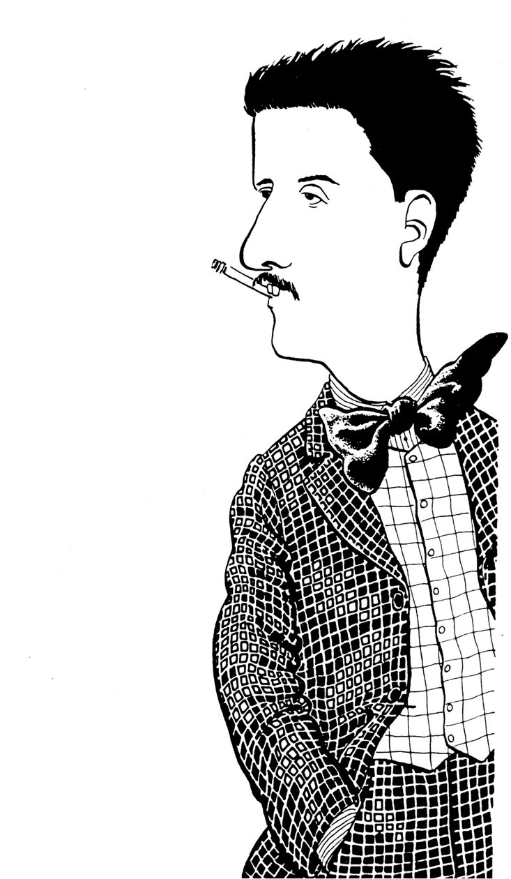 Giacomo Puccini italialainen säveltäjä: 22. joulukuuta 1858 - 29. marraskuuta 1924 tekijältä John Minnion
