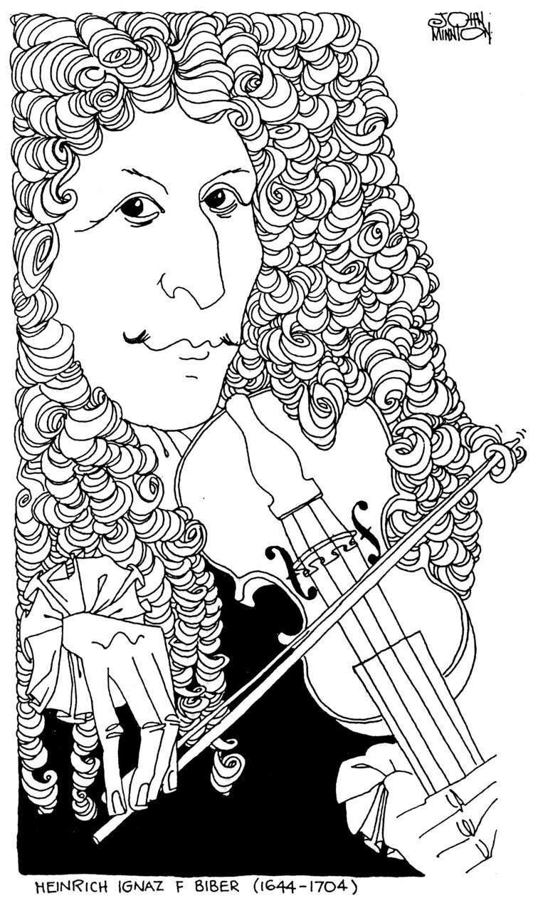 Heinrich Ignaz Franz von Biber by John Minnion tekijältä John Minnion