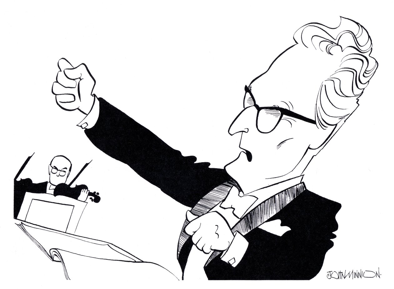Otto Klemperer - karikatyyrit tekijältä John Minnion